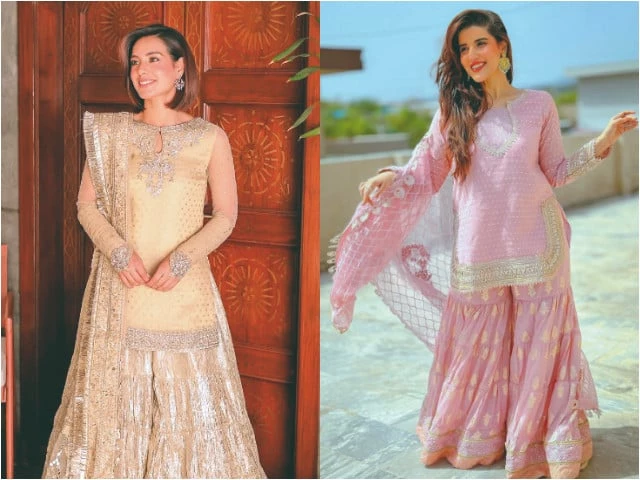 the gharara was back in action to trump all other floor sweeping trousers photos file the gharara was back in action to trump all other floor sweeping trousers photos file