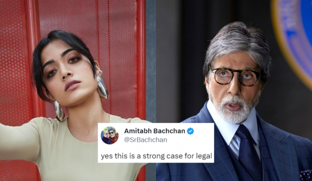 rashmika mandanna hurt by scary deepfake of her amitabh bachchan lends support