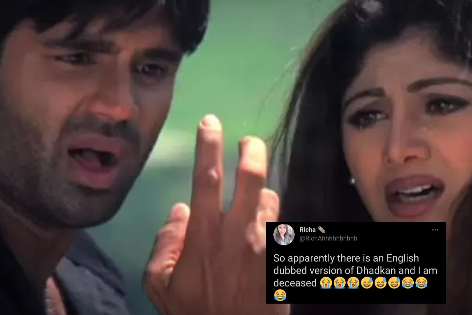 English-dubbed 'Dhadkan' has taken Twitter by storm