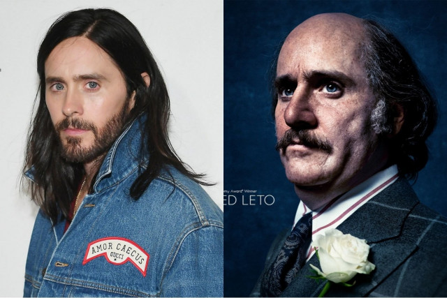 twitter has field day over jared leto s house of gucci transformation twitter has field day over jared leto s house of gucci transformation