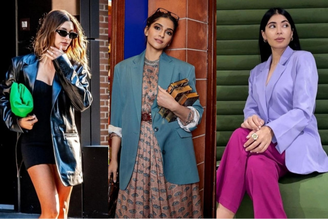 five ways to rock an oversized blazer five ways to rock an oversized blazer