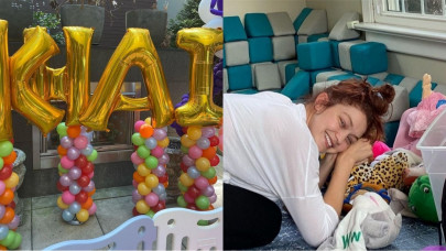 gigi zayn celebrate baby khai s first birthday gigi zayn celebrate baby khai s first birthday