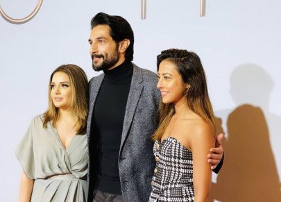 armeena khan bilal ashraf ainy jaffri attend dune london premiere armeena khan bilal ashraf ainy jaffri attend dune london premiere