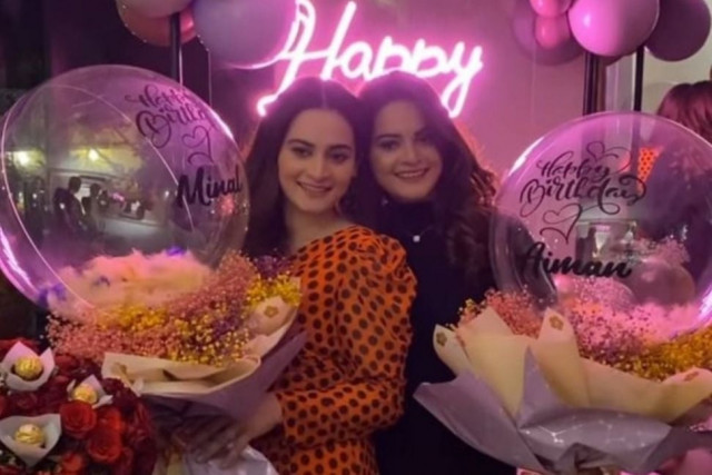 aiman minal celebrate 23rd birthday with star studded midnight bash aiman minal celebrate 23rd birthday with star studded midnight bash