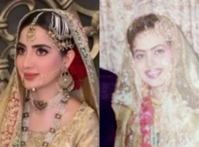how saboor sajal paid homage to mother s bridal looks on their big days