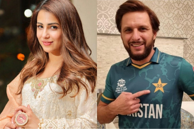 lala has won my heart ushna shah shares fan moment with shahid afridi lala has won my heart ushna shah shares fan moment with shahid afridi