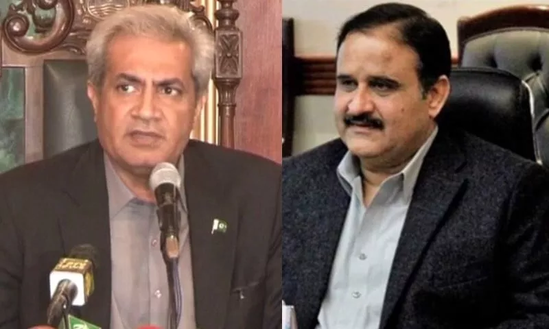 punjab governor umar cheema l and former punjab chief minister usman buzdar r photo file punjab governor umar cheema l and former punjab chief minister usman buzdar r photo file