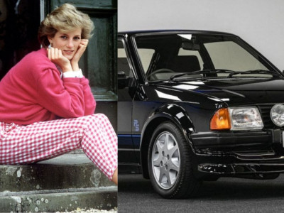 princess diana s one of a kind ford escort goes up for auction princess diana s one of a kind ford escort goes up for auction