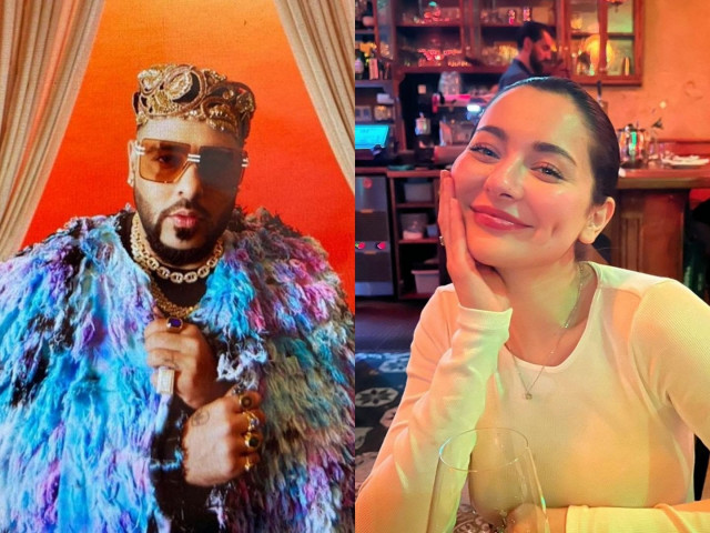 indian rapper badshah follows hania aamir for her mood uplifting content
