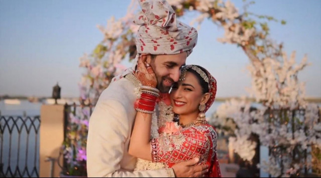 ushna shah gets married to her royal prince in a daytime nikah ceremony