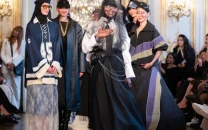 paris hosts its first modest fashion week putting hijab friendly design on global stage