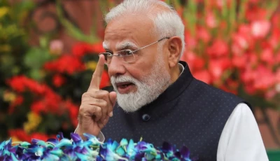 indian prime minister narendra modi gestures as he addresses the press upon his arrival to attend the first day of the monsoon session of parliament in new delhi india july 20 2026 reuters