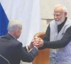 modi says india stands firmly with israel