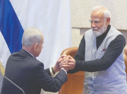 modi says india stands firmly with israel