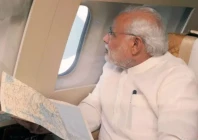 mumbai police probe terror threat call targeting pm modi s aircraft