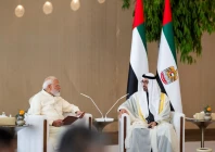 sheikh mohamed bin zayed al nahyan president of uae met with indian prime minister narendra modi photo uae president x