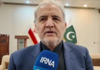 ambassador of iran to pakistan reza amiri moghadam on may 3 2026 photo irna