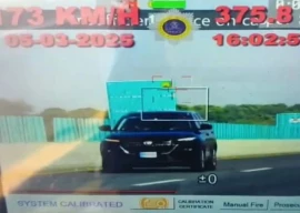 motorway police register first fir for speeding near multan after car hits 173 km h