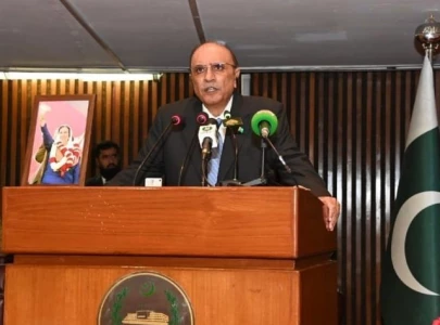 zardari criticises unilateral canal decision in parliament warns of pressure on federation