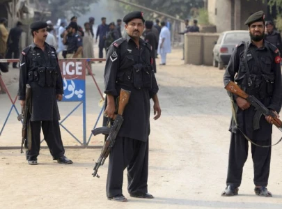 terrorist killed cop injured in kohat grenade attack