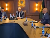 interior minister mohsin naqvi and state minister talal chaudhry met with delegation from egypt s interior ministry on may 16 2026 screengrab