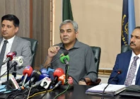 interior minister mohsin naqvi addresses a press conference in lahore on may 26 2024 photo app