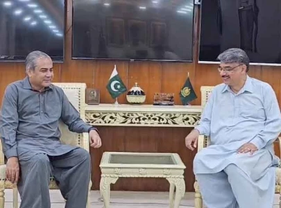 ajk pm and pakistan interior minister condemn india s aggression in kashmir during meeting ajk pm and pakistan interior minister condemn india s aggression in kashmir during meeting