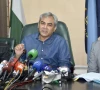 interior minister mohsin naqvi addressing a press conference held at the federal investigation agency fia regional office in lahore on monday april 15 2024 photo app