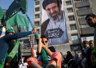 a banner with a picture of iran s supreme leader mojtaba khamenei on a building during a rally in support of him in tehran iran june 4 2026 photo reuters
