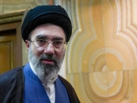 iran s new supreme leader mojtaba khamenei the second son of late iran s supreme leader ayatollah ali khamenei attends a meeting in tehran iran october 13 2024 photo wana reuters