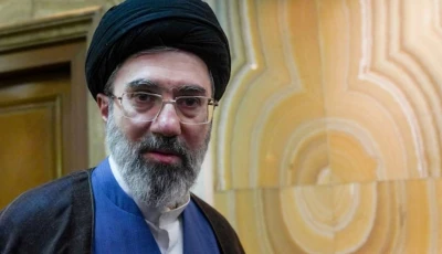 iran s new supreme leader mojtaba khamenei the second son of late iran s supreme leader ayatollah ali khamenei attends a meeting in tehran iran october 13 2024 photo wana reuters