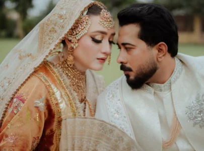 momina iqbal shares stunning wedding moments with hamza habib