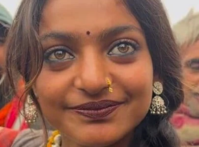 from garland seller to internet sensation india s monalisa steals spotlight at kumbh mela