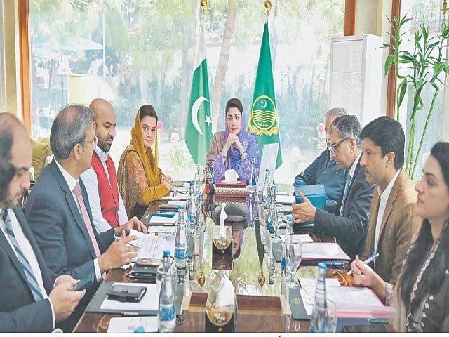 punjab chief minister maryam nawaz chairs a meeting on higher education photo express punjab chief minister maryam nawaz chairs a meeting on higher education photo express