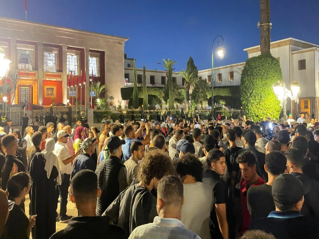 demonstrators attend a protest for social justice near the parliament building in rabat morocco on october 3 2025 photo reuters demonstrators attend a protest for social justice near the parliament building in rabat morocco on october 3 2025 photo reuters