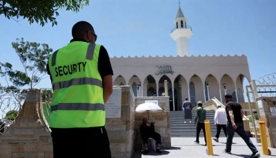 a security guard stands outside the lakemba imam ali bin abi talib mosque as people arrive for friday prayers amid a heightened security presence following the deadly mass shooting during a jewish hanukkah celebration at bondi beach on december 14 in sydney australia december 19 2025 photo reuters a security guard stands outside the lakemba imam ali bin abi talib mosque as people arrive for friday prayers amid a heightened security presence following the deadly mass shooting during a jewish hanukkah celebration at bondi beach on december 14 in sydney australia december 19 2025 photo reuters