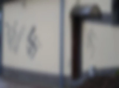 mosque vandalised with swastikas hate messages in belgium mosque vandalised with swastikas hate messages in belgium