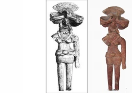 intricate beauty of indus valley s mother goddess