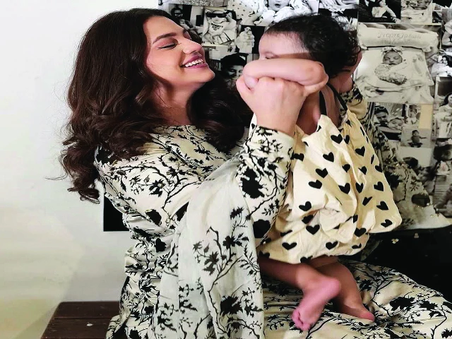 zara showered her daughter with love photo instagram zara showered her daughter with love photo instagram