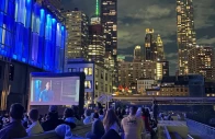 forrest gump watch party happening at pier 17 in new york city photo the express tribune