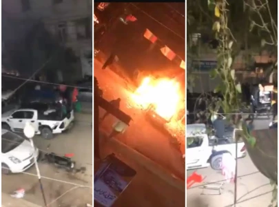 one killed another injured in political workers clash