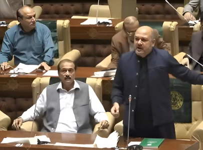 water war erupts in sindh assembly as tensions flood the house