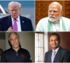 us president trump from upper left clockwise indian pm narendra modi american financier jeffrey epstein and indian businessman anil ambani photos file