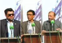 governor sindh kamran khan tessori l mqm p chairman khalid maqbool c and mqm p leader dr farooq sattar photos screengrab