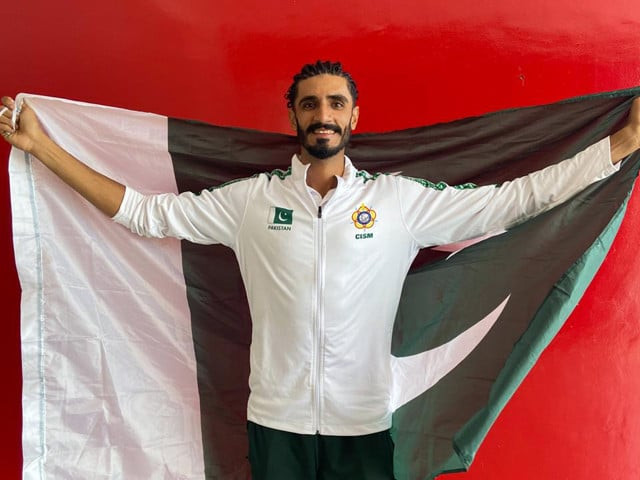 pakistani athlete mueed baloch photo express pakistani athlete mueed baloch photo express