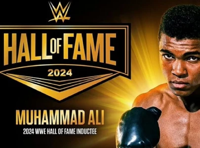 undertaker welcomes muhammad ali into wwe hall of fame the rock receives people s championship undertaker welcomes muhammad ali into wwe hall of fame the rock receives people s championship