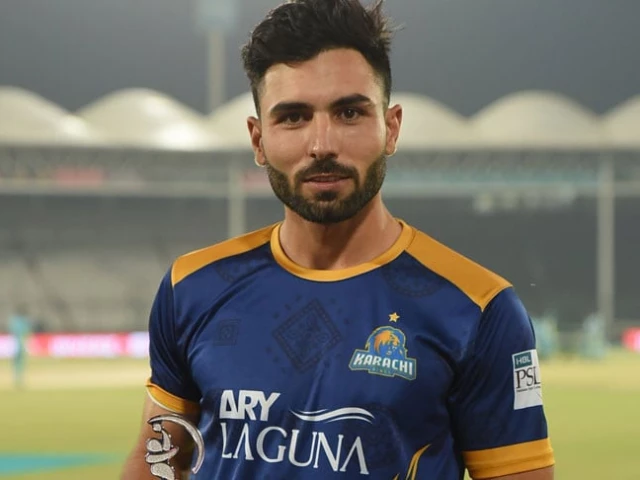 muhammad irfan khan niazi after recieving his awards at pakistan super league 2024 photo karachi kings muhammad irfan khan niazi after recieving his awards at pakistan super league 2024 photo karachi kings