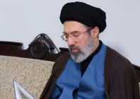 mojtaba khamenei the second son of iran s late supreme leader ayatollah ali khamenei visits hezbollah s office in tehran iran october 1 2024 photo reuters file