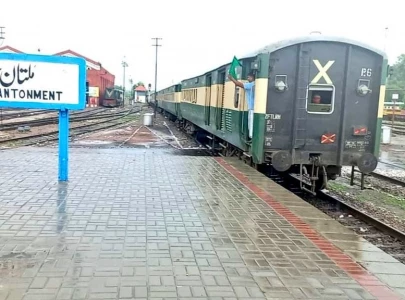 multan rail stations solarised