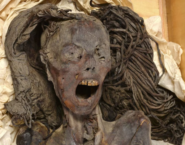 egypt s screaming mummy woman may have died in pain and spasms